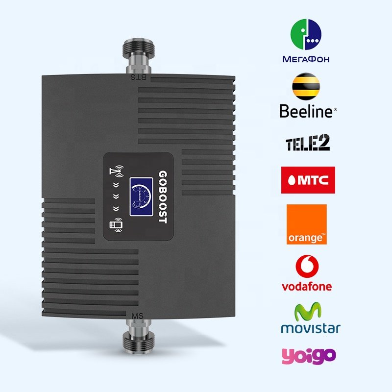 Goboost 850 1900 mhz repeaters satellite amplifier mobile network 4g phones gsm signal booster